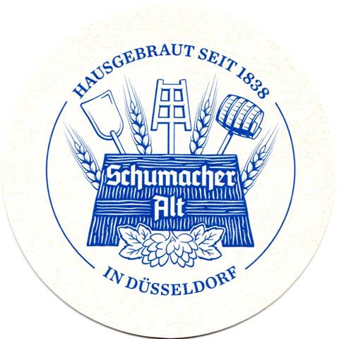 dsseldorf d-nw schum fetzer 1-2a (rund215-o hausgebraut-blau)